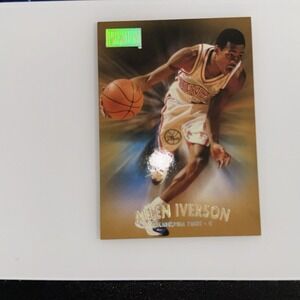 1997/98 Skybox Premium Reebok Gold Allen Iverson #100